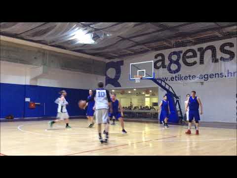 CroHoops Division I 2017/18, Play-off, Rnd.1 - Stozer XII vs. Hrelic Highlights G1