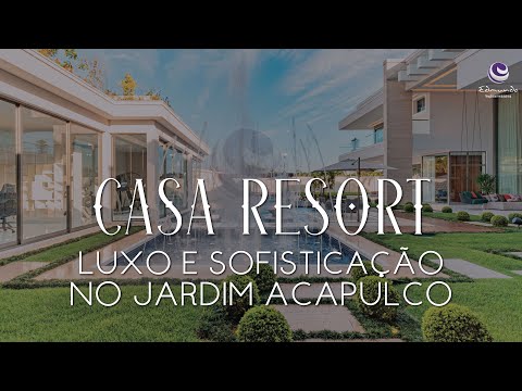 Descubra o Luxo e a Sofisticação da Casa Resort no Jardim Acapulco - Mansões edmundo Imóveis