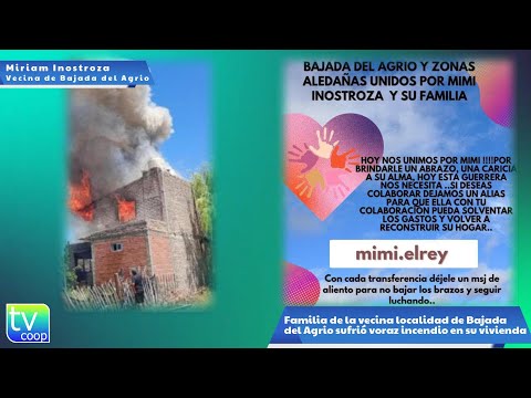 Bajada del Agrio incendio en vivienda