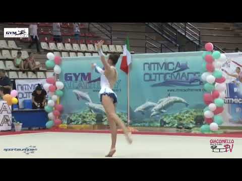 Ortilio Linda Elvira - fune - finale nazionale Ritmica Europa 2018