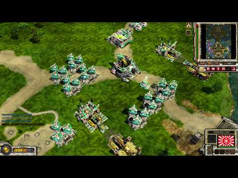 Red Alert 3 , 3v3 using Mods , Vs Brutal AI , Compstomp , LIVE W/ Mad Animal , HD