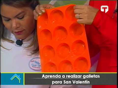 Aprenda a realizar galletas para San Valentín
