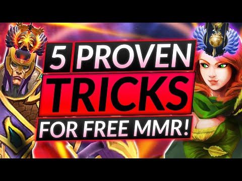 5 PROVEN TRICKS for FREE MMR - I Wish I'd Known This Before Hitting 9K MMR - Dota 2 Guide