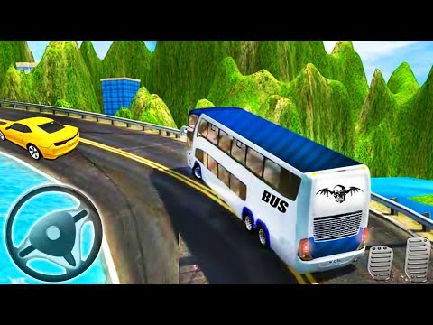 Mountain Offroad Bus Simulator Drive 3D - Android GamePlay
