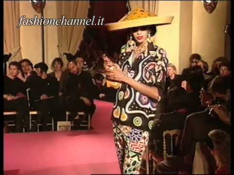 "Christian Lacroix" Spring Summer 1991 Paris 2 of 3 pret a porter woman by FashionChannel