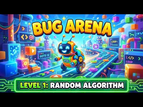 Makecode Arcade Ai Tutorial Bug Arena Random Algorithm Step By Step
