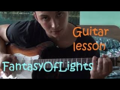 Bones, Deergod - FantasyOfLights (guitar lesson)