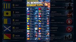 Download lagu Kode Rahasia Pelaut: 26 Bendera Isyarat Kapal  #IMO #pelaut  #tarunapelayaran #seafarer  #fyp mp3