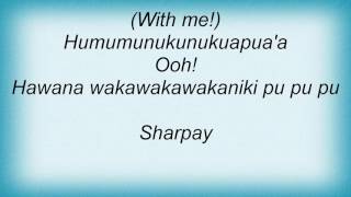 Ashley Tisdale - Humuhumunukunukua&#39;Pua&#39;A Lyrics