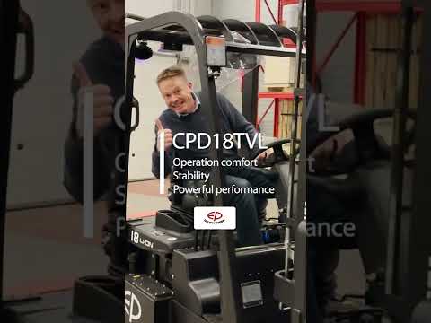 COMPACT FORKLIFT: EP NEW PRODUCT RELEASE-CPD18TVL