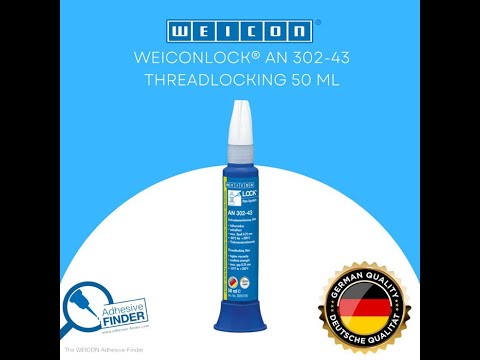 Weicon WEICONLOCK AN 302-43 Threadlocking 50 ml Adhesive Sealing Compound Weicon WEICONLOCK AN 302-43 Threadlocking 50 ml Adhesive Sealing Compound
