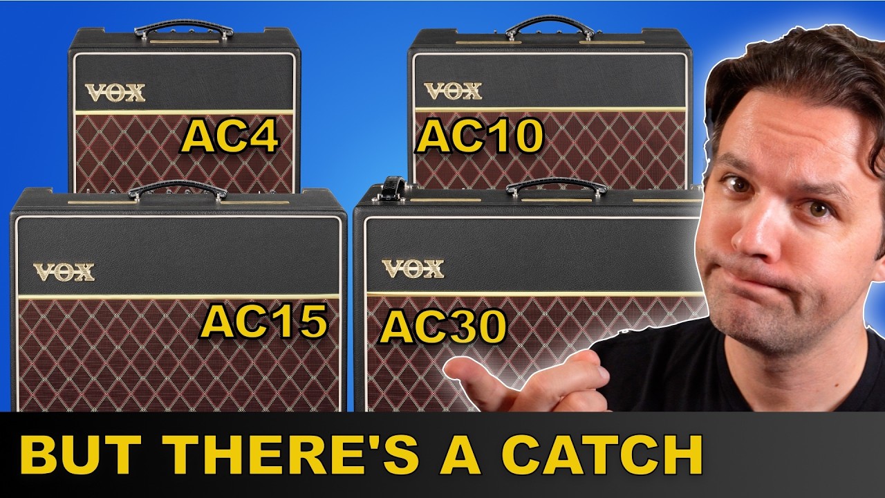 Landon Bailey comparing all four Vox hand-wired amps