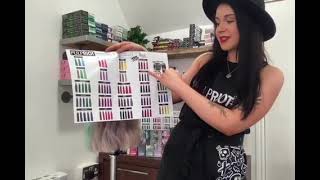 Pulp Riot Semi-Permanent Hair Color Raven Collection/ Salons Direct