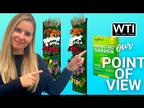 Highland Garden Wall Planter Bags - WTI product video review