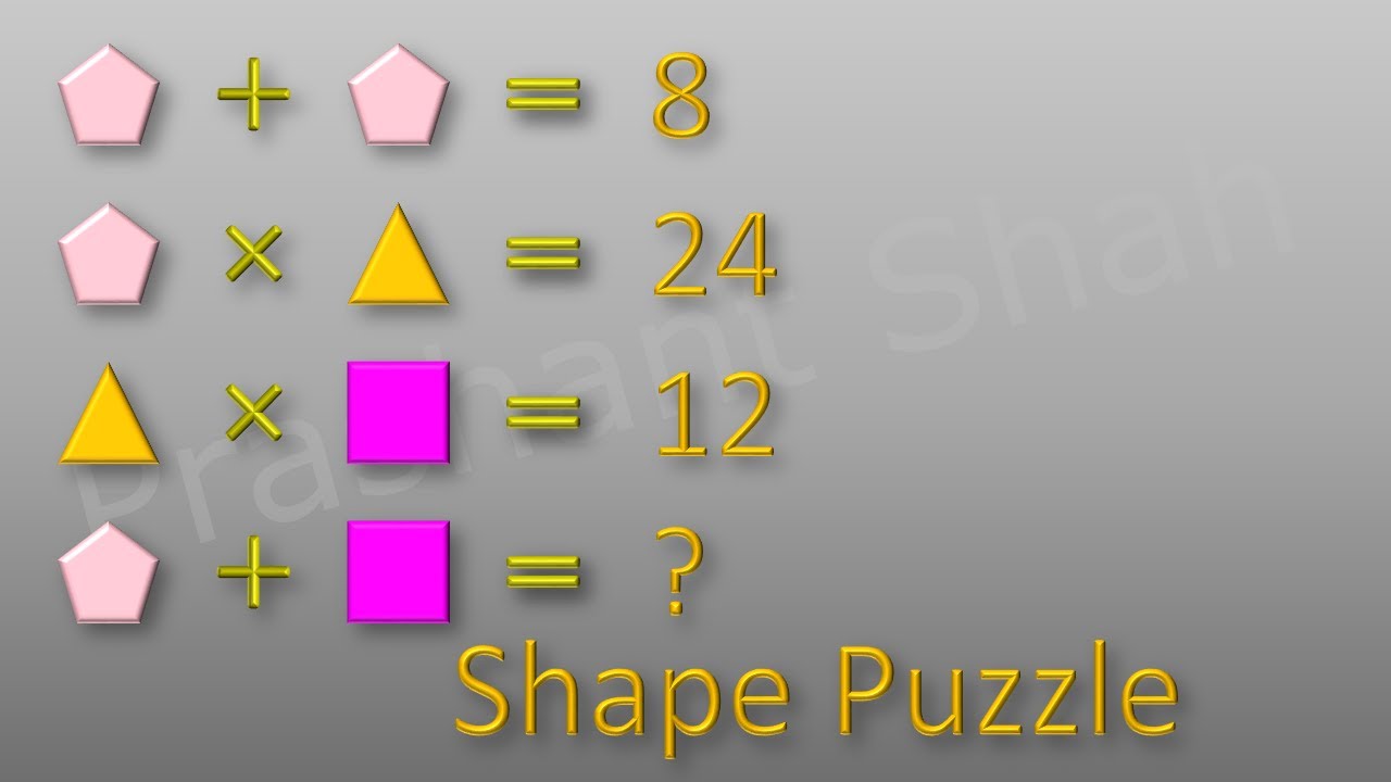 Shape Puzzle #9