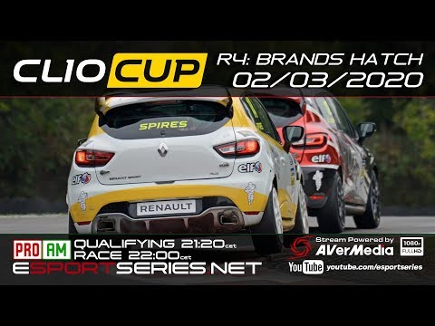 ESPORTSERIES.NET | CLIO CUP 2020 | R4 | BRANDS HATCH