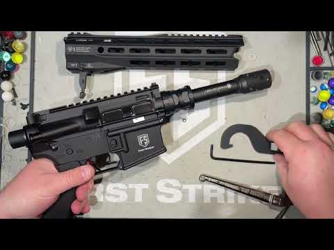 How to install a handguard onto your First Strike T15.