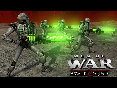 WARHAMMER 40K CINEMATIC BATTLE - Necrons vs Death Korps of Krieg (4K UltraHD)