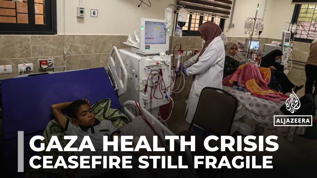Gaza ceasefire: Health system on the edge six months in