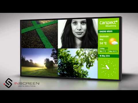 Inscreen Demo Content Digital Signage - Landscape 2014