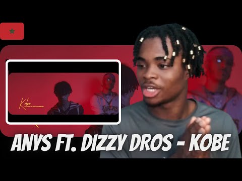 Anys ft. Dizzy DROS - Kobe | Morocco Rap (REACTION!!!) #dizzybros #anys #morocco