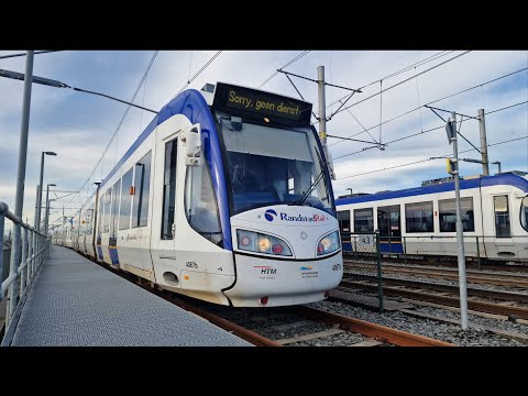 HTM MAT-rit Opstelterrein De Twee Wilgen - Remise Zichtenburg | RandstadRail | 2025
