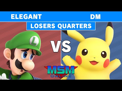 MSM Online 44 - Elegant (Luigi) Vs. DM (Pikachu) - Losers Quarters