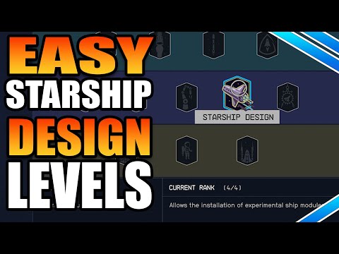How To Build 15 Or 30 Unique Ship Modules In Starfield (Fast Starship Design Levels)