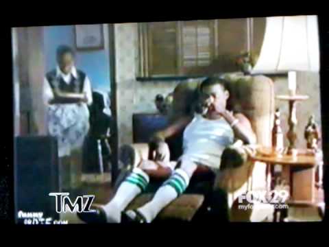 Tracy morgan being an ass.