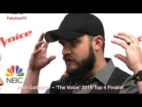 Josh Gallagher –  The Voice  2016 Top 4 Finalist