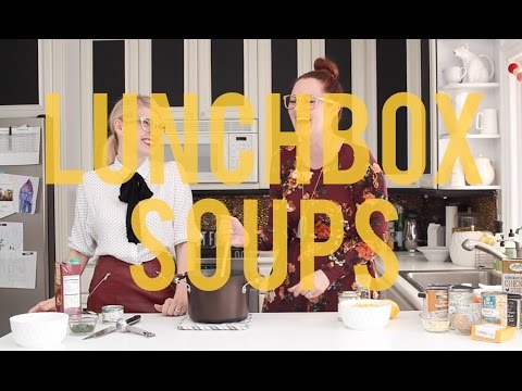 3 Lunchbox Ideas Featuring Soups (Collab with Entertaining with Beth)