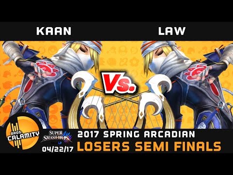 PSPA 2017  DU  Kaan R Sheik vs Law Sheik   Losers Semi Finals   Smash 4 Singles