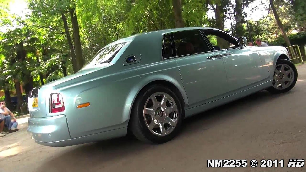 Rolls Royce Phantom 102EX Experimental Electric In Action