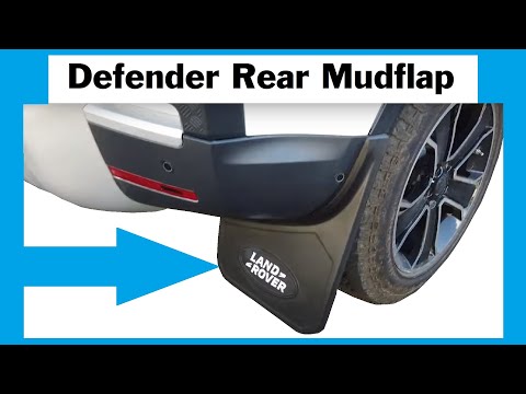 New Land Rover Defender L663 Rear Mudflap Fitting Instructions VPLEP0388, VPLEP0390 (SEE COMMENTS)