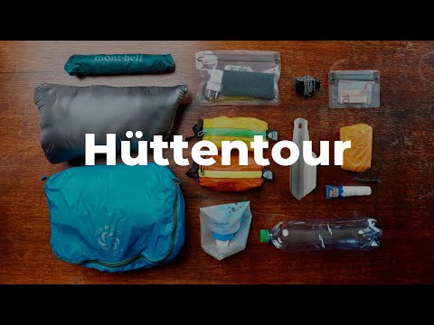 Universal Packing List - Hut-to-hut hiking | Ultralight hut-to-hut hiking