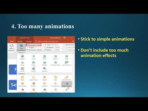 Avoid these 5 mistakes while making PPT slides