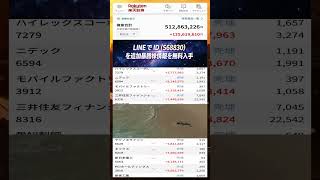 #日本株 #株初心者 #株式投資 #投資の勉強 #資産運用 #お金の勉強 #資産形成 #配当金活 #長期投資