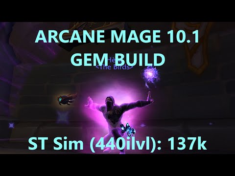 Arcane Mage 10.1 - Gem Build Guide - ST, Cleave, AoE