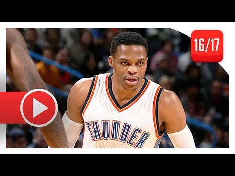 Russell Westbrook Triple-Double Highlights vs Nuggets (2017.01.07) - 32 Pts, 17 Reb, 11 Ast, EPIC!