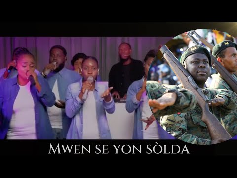 Mwen se yon sòlda sou teren batay la