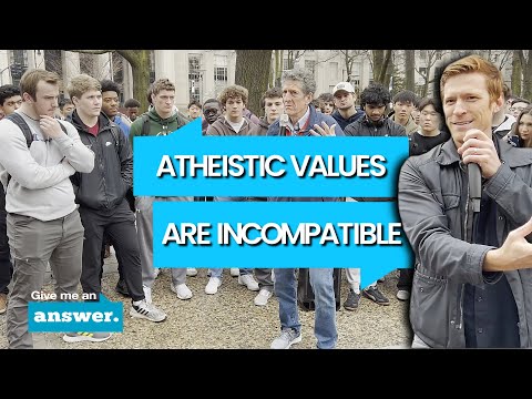 Stuart & Cliffe Knechtle| MIT | An Atheist Lives A Life With Incompatible Values | Give Me An Answer