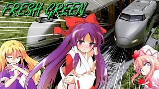 100系のフレッシュグリーンがプラレール リアルクラスで登場!! 博麗靈夢と霧雨魔理沙とリリーホワイト等による開封レビューしてもらった 【ゆっくり実況】