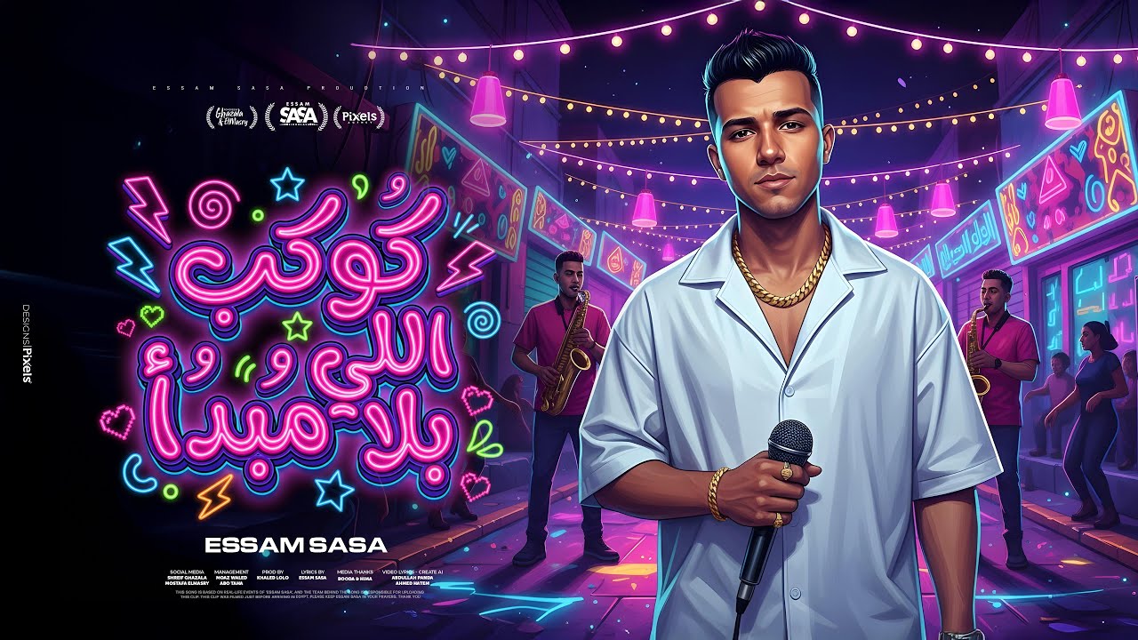 كوكب اللي بلا مبداء ( 100 مساء يابا عليكو ) عصام صاصا الكروان - توزيع خالد لولو Official Video