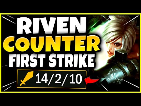 RIVEN TOP HOW TO BEAT ''FIRST STRIKE'' TOPLANERS! - S12 RIVEN TOP GAMEPLAY! (Season 12 Riven Guide)