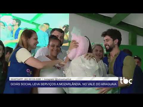 Jornal Brasil Central |10-02-26| Goiás Social leva Serviços a Mozarlândia, no Vale do Araguaia