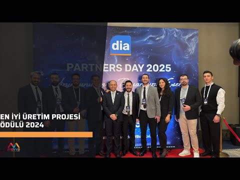 DİA ÖDÜL TÖRENİ - 2024 EN İYİ ÜRETİM PROJESİ ÖDÜLÜ "MAVVO BİLİŞİM"