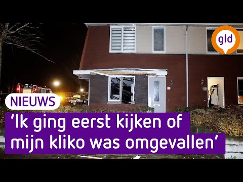 EXPLOSIE bij WONING van gezin met twee jonge kinderen