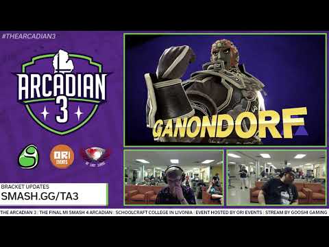 Arcadian #3 GF: Volt (Diddy/Cloud) vs HPT|Rickles (Ganondorf)
