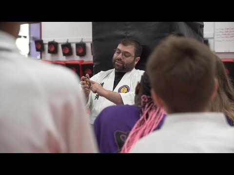 Kids working hard at Go No Sen beyond Covid!