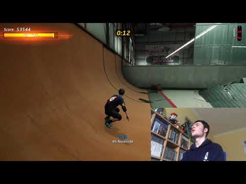 Tony Hawk's Pro Skater 1+2 - Single Session - PS4 Gameplay (With Commentary)